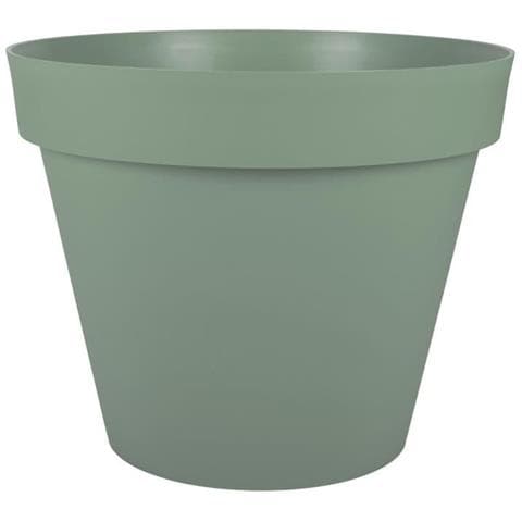 Vaso Da Fiori Tondo Tuscany - Ø 60 X H47 Cm - 76 L - Verde Alloro - Foto 1