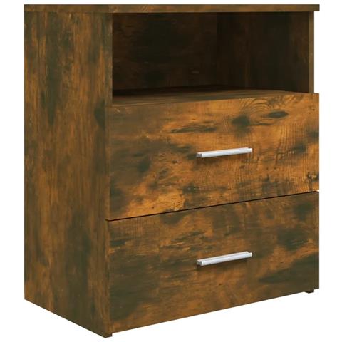 Comodino Rovere Fumo 50x32x60 Cm - Foto 1