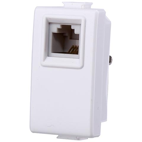 Connettore Presa Telefonica Rj11 Serie Solar Compatibile Matix - Foto 1
