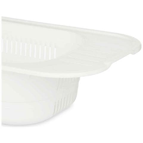 Scolapiatti Bianco Plastica 47 X 9,5 X 22 Cm (24 Unità) - Foto 2