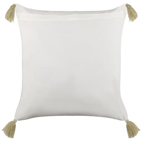 Cuscino Decorativo Carissa Cotone 45 X 45 Cm Floreale Stampa A Blocchi Multicolore - Foto 2