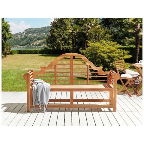 Panca Da Giardino Legno Di Acacia Chiaro Marlboro - Foto 1