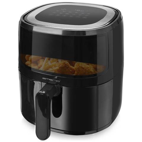 AF-129329.3 friggitrice Singolo 5 L Indipendente 1500 W Friggitrice ad aria calda Nero - Foto 2