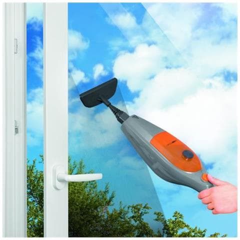 DR 3539 Pulitore a vapore portatile 0,3 L 1500 W Grigio, Arancione - Foto 4