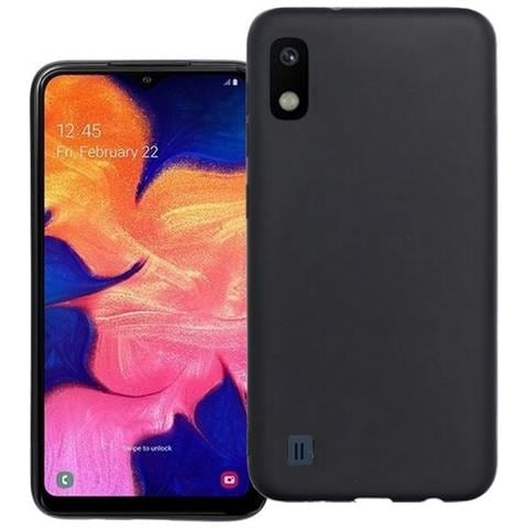 Custodia Tpu Silicone Cover Case Per Samsung Galaxy A10 Black - Foto 1