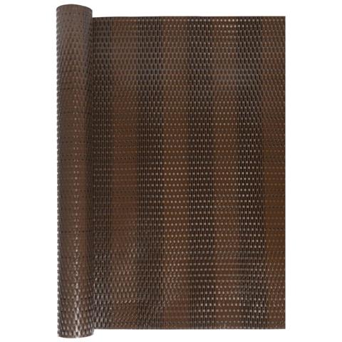 Paravento Da Balcone Marrone E Nero 400x100 Cm In Polyrattan - Foto 1