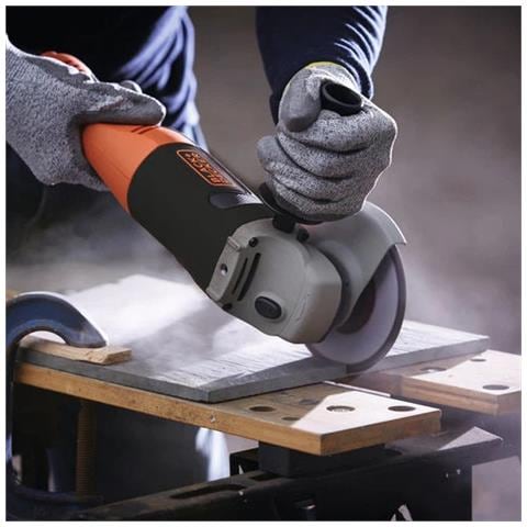 Smerigliatrice Angolare 1200w 125mm Black+decker Kg1202 - Foto 4