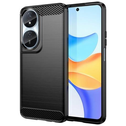 Custodia B-case Tpu Silicone Cover Back Case Per Honor X7b Carbon Metal Black - Foto 1