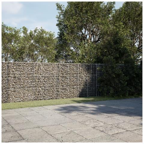 Cesto Gabbione Con Copertura 1000x100x150 Cm In Ferro Zincato - Foto 1