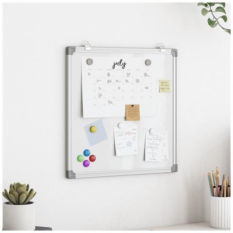 Lavagna Magnetica 40x40x1,7 Cm In Alluminio - Foto 1