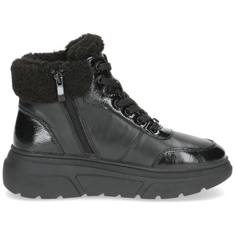 Black Casual Closed Booties Stivaletti Pelle Scarpe Donna Nero Eu 37, 9-26212-43-019 - Foto 3