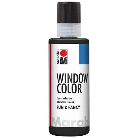 ""fun&fancy"" Colore A Base D'acqua Per Vetri 8oml - Colore Grigio Scuro 178 - Foto 1