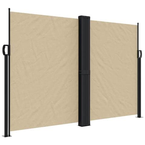 Tenda Da Sole Laterale Retrattile Beige 160x1200 Cm - Foto 2