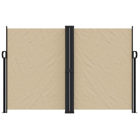 Tenda Da Sole Laterale Retrattile Beige 160x1200 Cm - Foto 3