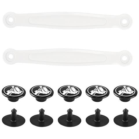 Cinturini Posteriori In Pvc Nero Per Zoccoli - Antiscivolo White 40 - Foto 1