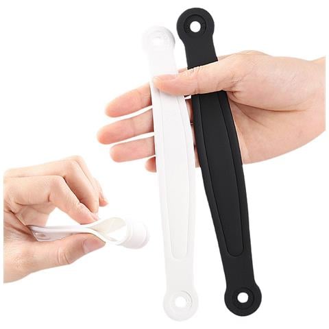 Cinturini Posteriori In Pvc Nero Per Zoccoli - Antiscivolo White 40 - Foto 2