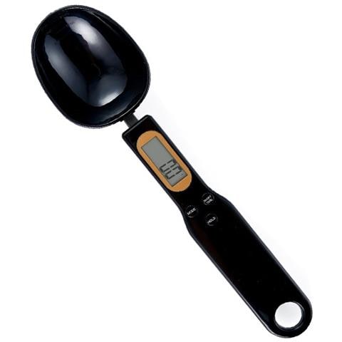 Bilancia Cucina Digitale A Cucchiaio 500g/0.1g Ricaricabile Per Alimenti Black - Foto 4