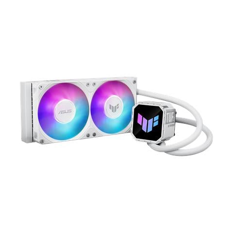 TUF GAMING LC III 240 ARGB WHT Processore Raffreddatore di liquidi tutto in uno 12 cm Bianco - Foto 1