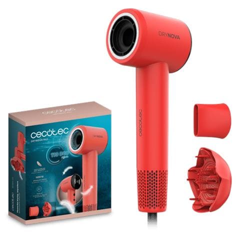 DryNova asciuga capelli 1600 W Rosso - Foto 2