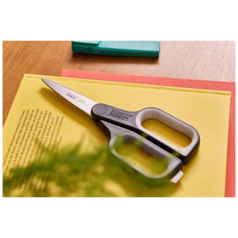 Forbici Taglierine Cutplus™, Acciaio Inossidabile Giapponese, Per Tagliare Carta, Tessuto E Altro, Design Ergonomico Con Impugnature In Gomma, Grigio - Foto 6
