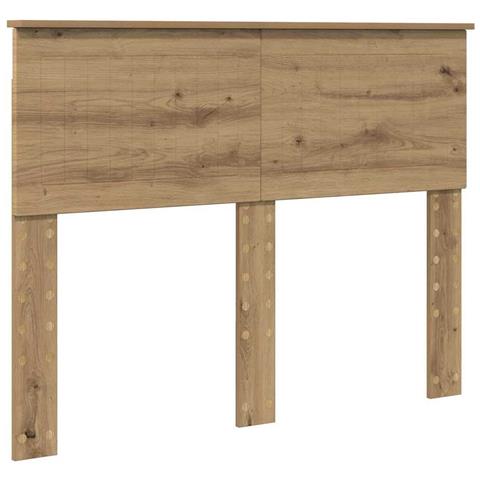 Testiera Rovere artigianale 120 cm Legno multistrato - Foto 1