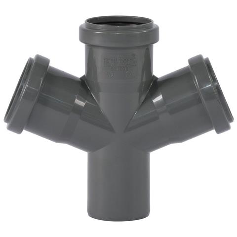 Derivazione Doppia Htsafeda 50/50/50 67° Per Scarico Domestico - Foto 1