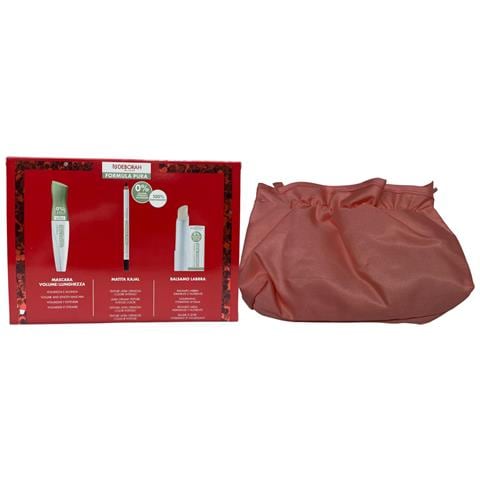 Set : Formula Pura, Kajal Eye Pencil, 01, Black, 1.5 G + Formula Pura, Cleansing, Micellar Water, For All Skin Types, 55 Ml + Formula Pura, Volumizing, Mascara, Black, 12 Ml - Foto 1