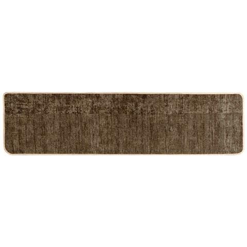 Runner Tappeto MARSA Verde Foresta 350 x 50 cm Poliestere e PVC - Foto 1