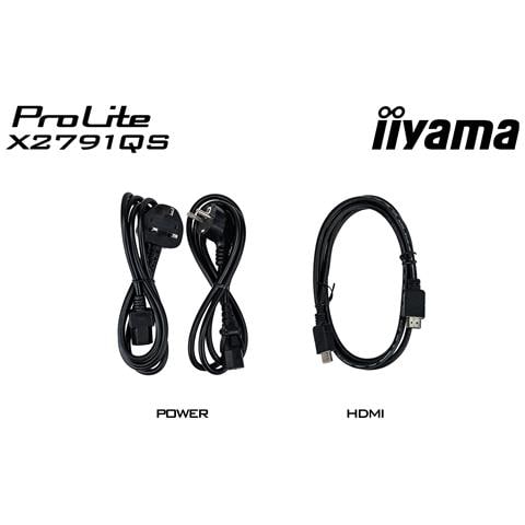 ProLite X2791QS-B1 Monitor PC 68,6 cm (27") 2560 x 1440 Pixel Quad HD LED Nero - Foto 2