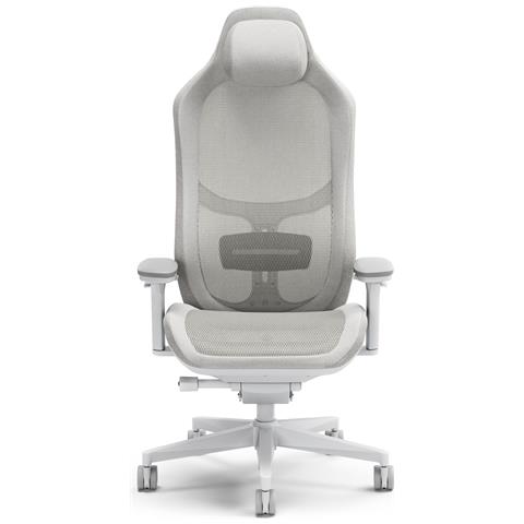 Refine Sedia da gaming per PC Seduta in rete Bianco - Foto 1