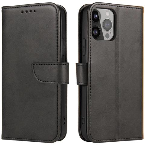 Custodia Magnetica Huawei Nova 12 Con Flap E Portafoglio - Nera - Foto 1