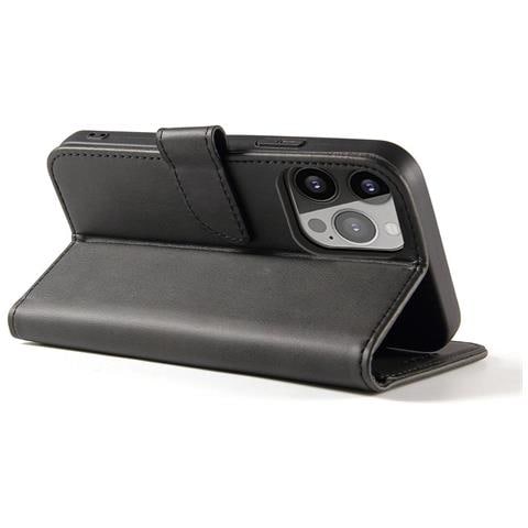 Custodia Magnetica Huawei Nova 12 Con Flap E Portafoglio - Nera - Foto 2