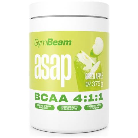 Bevanda sportiva ASAP BCAA con elettroliti 375 g Mela Verde - Foto 1