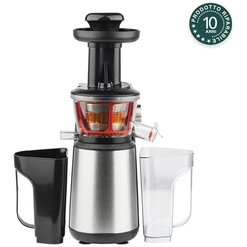 Estrattore di succo frutta e verdura verticale GSX12,spremitura lenta 60 giri /min, senza BPA, apertura 82 mm, pressione delicata, 1L, 400 W - Foto 2