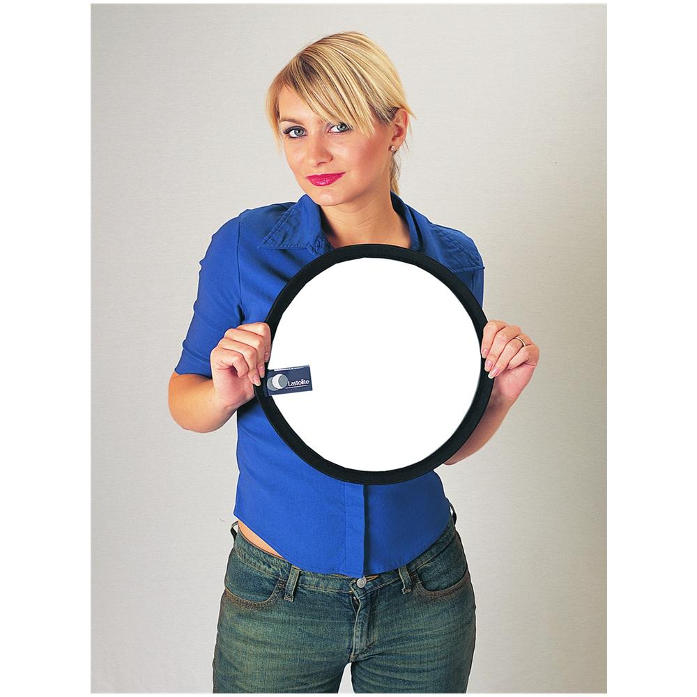 Pannello Circolare per Fotocamera Grigio e Bianco 30 cm LL LR1250 - Foto 1