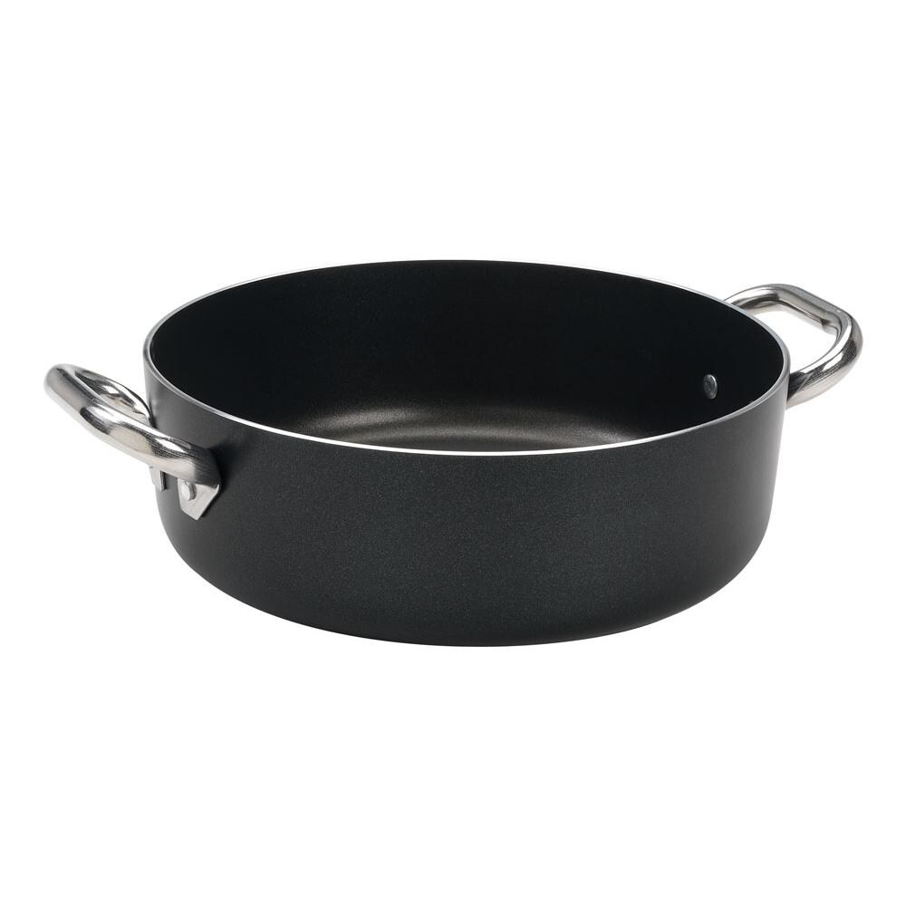 Casseruola 2 Maniglie Diametro 40 cm - Linea Al Black 3 mm - Foto 2