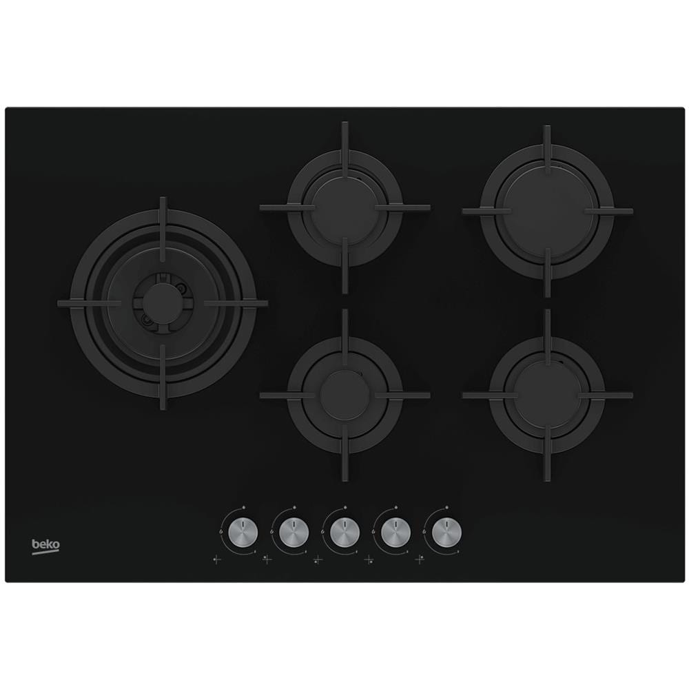 Piano Cottura HILL 75222 S a Gas 5 Fuochi Gas Colore Nero - Foto 2