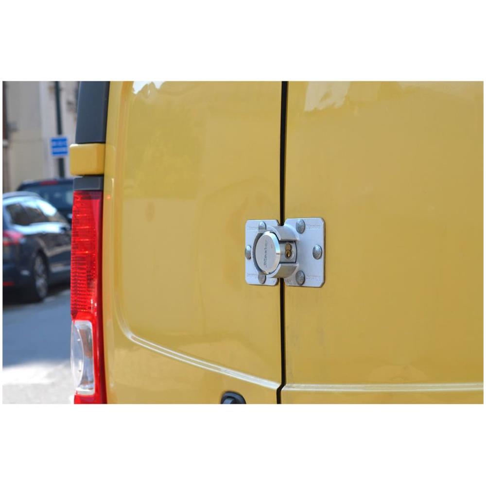 Lucchetto E Fermaglio Di Serratura Acciaio Argento 736eurd - Foto 2