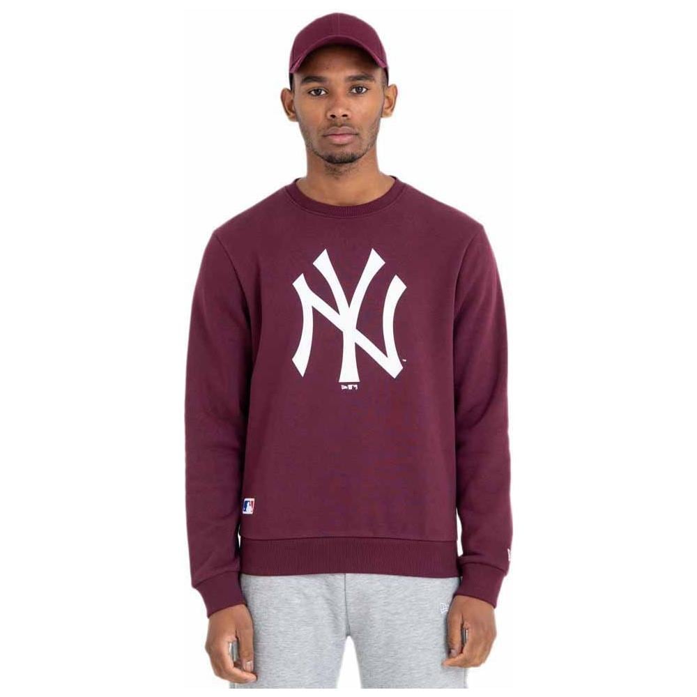 Felpe Mlb Team Logo Crew Neck New York Yankees Abbigliamento Uomo S - Foto 1