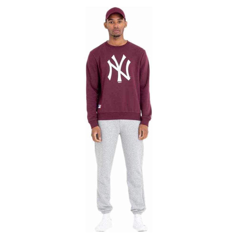 Felpe Mlb Team Logo Crew Neck New York Yankees Abbigliamento Uomo S - Foto 3