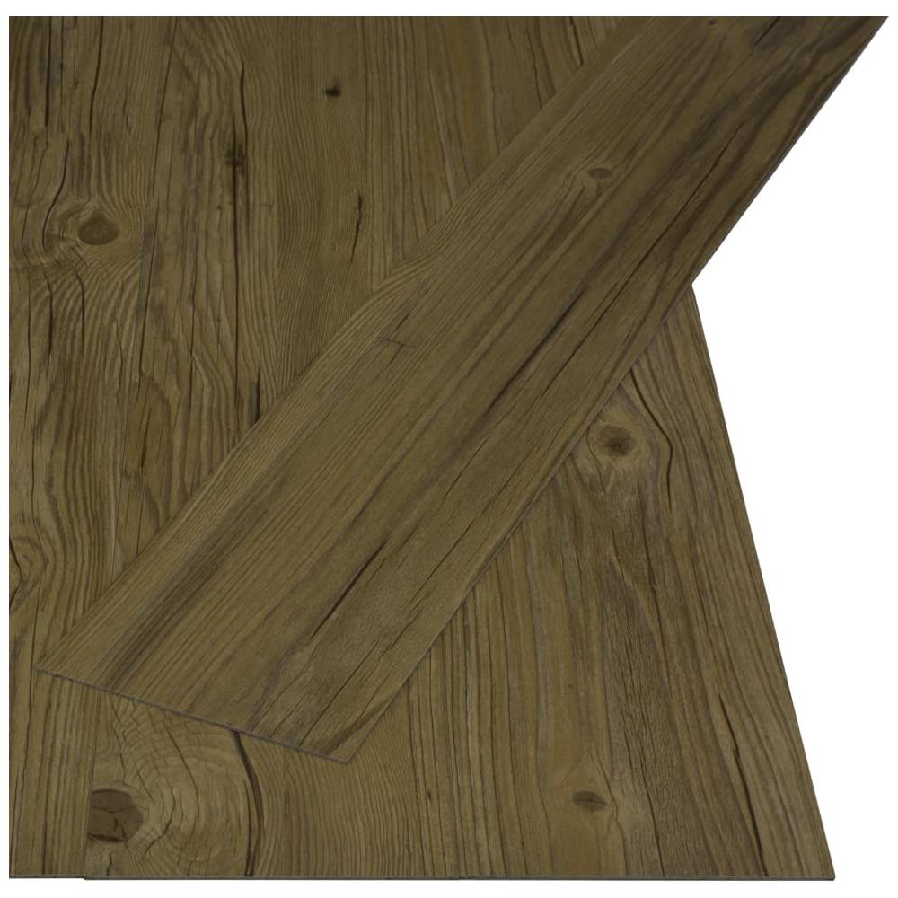 Listoni per Pavimenti Autoadesivi 4,46 m² 3 mm in PVC Marrone - Foto 2