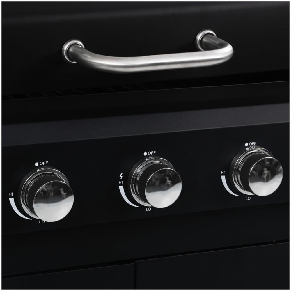 Barbecue Combinato Carbone E Gas 3 Fuochi - Foto 2