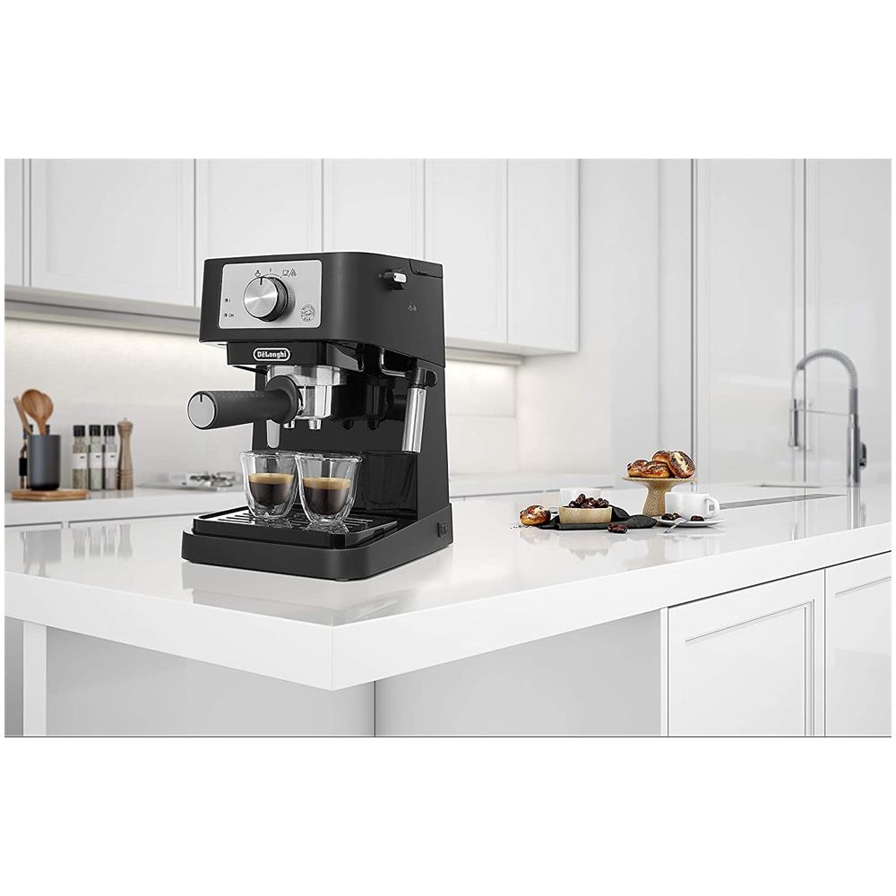 EC260. BK Macchina da Caffè Espresso Manuale Serbatoio 1 Litro Potenza 1100 Watt - Foto 9