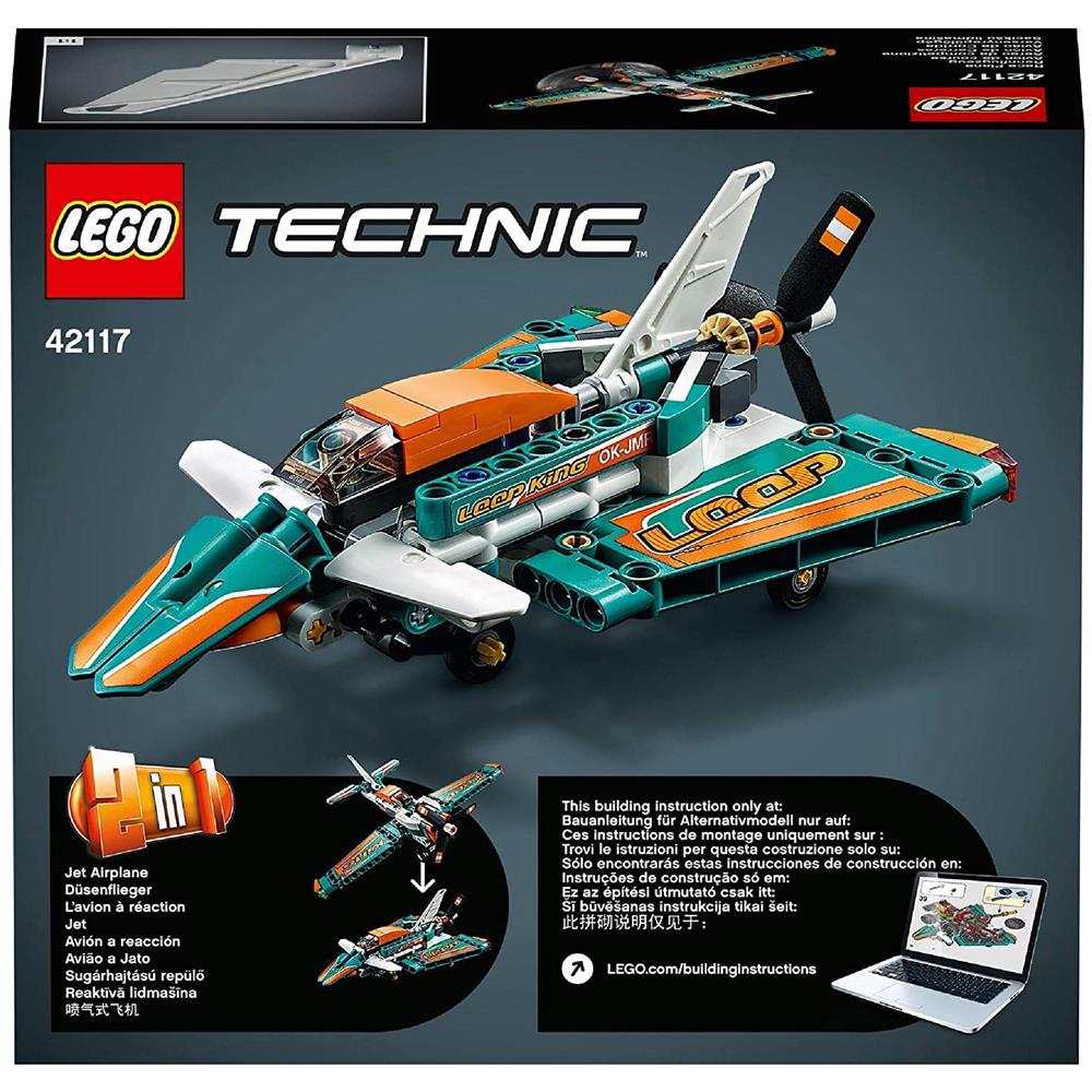 42117 Aereo da Competizione e Jet a Reazione Set 2 in 1 - Foto 7