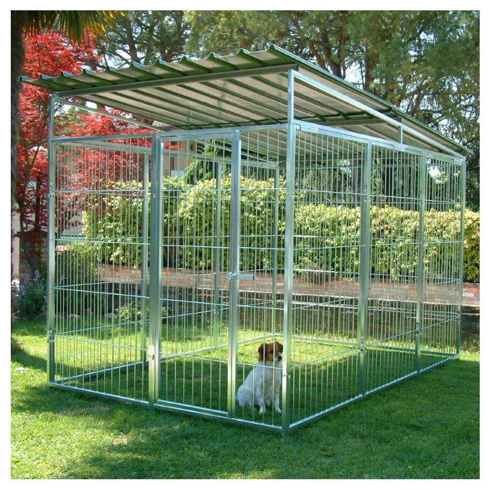 Box Per Cani Con Copertura Recinto In Rete Con Zincatura Elettrolitica Dimensioni 300 X 200 X H 180 Cm - Foto 2