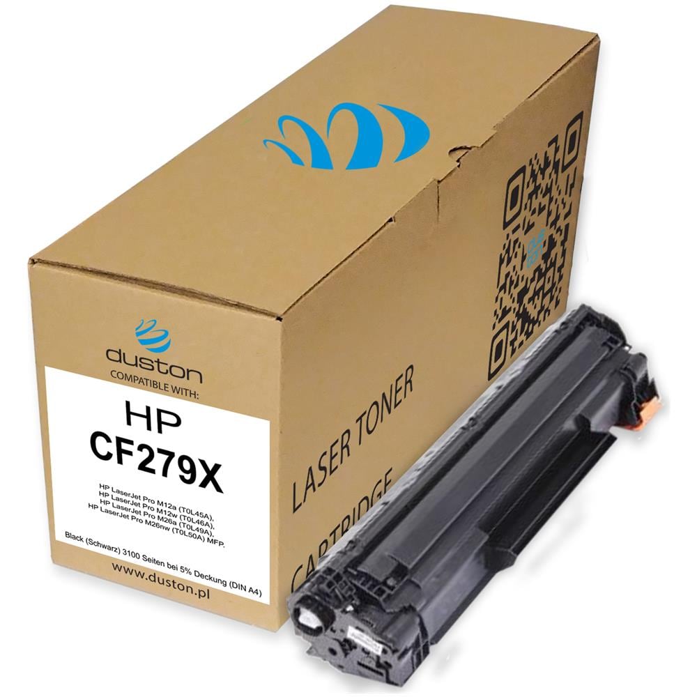 TONER - 5x Cf279x, 79x Negro Compatible Con Hp Laserjet Pro M12 M26 Mfp - Foto 2