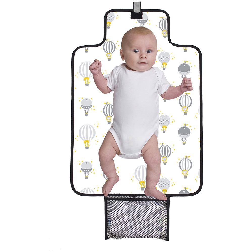 Polare Bambino Lancia Equipaggiamento E Fold Fasciatoio - Super-compatto Con Una Tasca Integrata Handy - Abbastanza Piccolo Da Stare In Una Borsa O Zaino - Portatile Facile Da Pulire Igienico - Per Neonati E Bambini - Foto 1