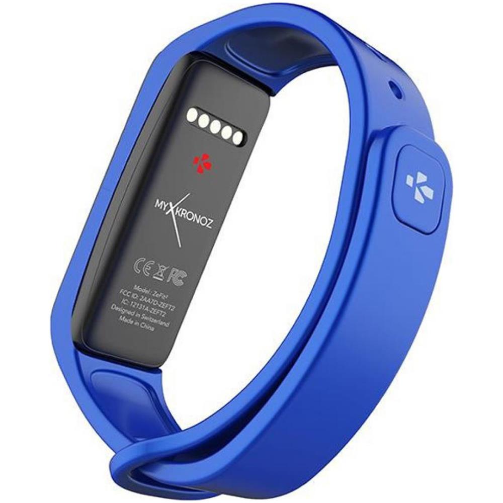 Activity Tracker ZeFit 2 Resistente all’acqua IP67 con Bluetooth Blu - Europa - Foto 2
