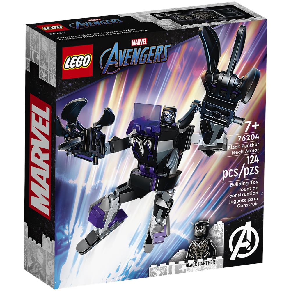76204 Marvel Armatura Mech Black Panther - Foto 1