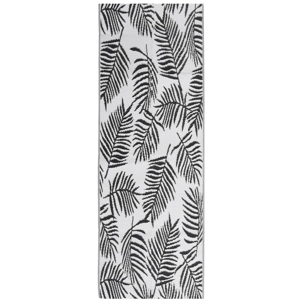 Tappeto Per Esterno Nero 80x250 Cm In Pp - Foto 2